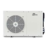 DOEL 19000 BTU Swimming Pool Heat Pump for In-ground/Above-Ground Pools, 5.56 kW Electric Pool Heater with Titanium Heat Exchanger, 220-240V 60Hz