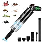 Handheld Vacuum&Vacuum Bug Catcher Spider Insect Traps Catcher Cordless with USB Charging Rechargeable Handheld LED Lights Bug Catcher for Stink Bug,Beetle,Pest Suction Trap,Car Kitchen Pet Hair