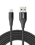 Anker Powerline+ II Lightning Cable (10 ft) MFi Certified iPhone Charger Cable, Extra Long iPhone Charging Cord, Compatible with iPhone SE / 11 Pro Max/Xs Max/XR/X / 8/7 / 6S, iPad, and More