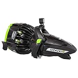 Yamaha YME22500 Professional and Recreational Dive 500Li Underwater Seascooter Diving Equipment, Black with Lime Green Accents
