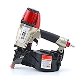 CREWTOWER Siding Nail Gun CN565B, 1-1/4-inch to 2-1/2-inch Pneumatic Coil Siding Nailer for Siding Sheathing Fencing Roof Decking