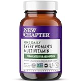 New Chapter Women's Multivitamin for Immune, Beauty + Energy Support with 20+ Nutrients -- Every Woman's One Daily, Gentle on the Stomach, 96 Count