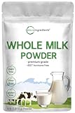 Whole Milk Powder, 4lbs | rBST Hormone Free, Pasture Raised Source, Premium Grade Dry Powdered Form | Great for Baking | Rich in Protein | Non-GMO
