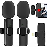 JUDKIOM 2 Pack Wireless Microphones for iPhone iPad, Professional Mics for Video Recording Interview Conference Podcast Vlog YouTube TikTok