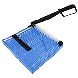 HFS(R) 12” A4 Paper Cutter Multi-Purpose Trimmer for Copper Sheet, Leather, Plastic Sheet, Iron Sheet, Non-Woven Fabric 12 Sheets 80-gram Paper Vinyl Cutter