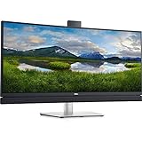 Dell C3422WE 34.1' WQHD Curved Screen Edge WLED LCD Monitor - 21:9 - Platinum Silver