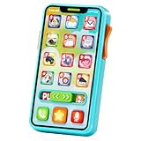 JOYIN Baby Toys 6-12 Months - Cell Phone with 4 Game Modes & 50+ Music and Learning Phrases, Educational Toys for Toddlers 1-3, Kids Pretend Play Phone Birthday Gifts for Girls Boys Age 1 2 3 Year Old
