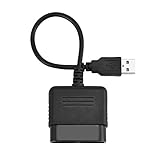 Zerone Controller Adapter, Controller Converter for PS2 to PS3/PC - Allows PS2 Controllers to Be Used with The Playstation 3 or PC
