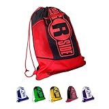 Ringside Boxing Gym Lightweight Glove Bag, One Size, Red/Black
