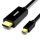 BENFEI Mini DisplayPort to HDMI Cable, Mini DP to HDMI 3 Feet Cable (Thunderbolt Compatible) with MacBook Air/Pro, Surface Pro/Dock, Monitor, Projector