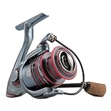 Pflueger PRESXTSP40X President XT Spinning Lightweight Reel w/ 10 Ball Bearings and Braid Ready Spool for Freshwater or Saltwater Fishing, Size 40