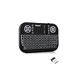 iPazzPort (Upgrade Mini Bluetooth Keyboard with Touchpad Mouse Portable 2.4G Wireless Keyboard with Backlit for Fire TV Stick/PC/Smart TV/Windows/Laptop/Phone/Mac/Android TV Box and More