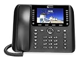 OBi2182 WiFi VOIP Phone with Power Adapter - 12-Line Cloud-Managed Gigabit Google Voice Phone with Color Display