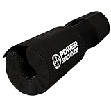 POWER GUIDANCE Barbell Squat Pad - Neck & Shoulder Protective Pad Built-in Velcro Straps and Anti-Skid Points for Squats, Lunges, Hip Thrusts, Weightlifting - Fit Standard and Olympic Bars