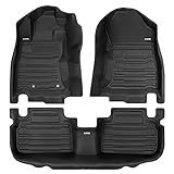 TuxMat - for Subaru Forester 2019-2024 Models - Custom Car Mats - Maximum Coverage, All Weather, Laser Measured - This Full Set Includes 1st and 2nd Rows