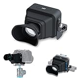 Detachable Camera LCD Viewfinder, Camera Viewfinder 3X Screen Magnifier loupe Sunshade with Universal Arca-Type Quick Release Plate for Canon Sony Nikon and More Camera LCD Screen Achieve Hands Free