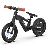 5TH WHEEL K8 Electric Bike for Kids, 200W Electric Balance Bike Ages 3-5 Years Old, Kid Electric Motorcycle with 3 Speed Modes, 12 inch Inflatable Tire and Adjustable Seat