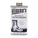 Huberd’s Leather Dressing with Neatsfoot Oil - Leather Conditioner That softens New Leather and restores Dry and Hardened Leather Boots, Shoes, Bags, Belts, Baseball Gloves, Saddles and Harness.