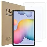 Hianjoo Screen Protector [2-Pack] Compatible with Samsung Galaxy Tab S6 Lite 2022/2020, [HD Clarity][9 Hardness] Tempered Glass Replacement for Galaxy Tab S6 Lite 10.4(SM-P610/SM-P615/SM-P613/SM-P619)