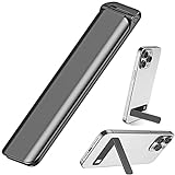 Kinizuxi Cell Phone Kickstand,Vertical and Horizontal Aluminum Phone Stand for Desk,Adjustable Phone Holder Stand for Desk Compatible with iPhone 14/13/12/11Samsung Huawei All Smartphones-Black