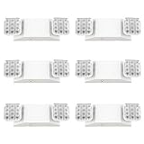 Sunco Lighting Emergency Lights, Commercial Grade Emergency LED Flood Lights, Hard Wired, 120-277V, Wall Mount, 180 Minutes Backup Battery for Power Outages, Fire Resistant (UL 94V-0) 6 Pack