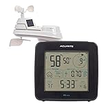 AcuRite Iris® Weather Station with Wireless Display for Temperature, Humidity, Wind Speed, Wind Direction, Historic Rainfall Totals, and Hyperlocal Forecast with Built-in Barometer (01122M)