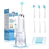 DR.SHARK Cordless Nasal Irrigation System, Electric Netting Pot for Sinus, Nose Cleaner, Sinus Cleaner Machine, 5 Modes Nasal Rinse Machine