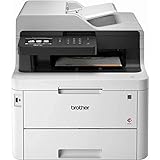 Brother MFC-L3770CDW Color All-in-One Laser Printer with Wireless, Duplex Printing and Scanning (Renewed)