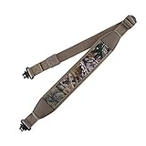 BOOSTEADY Two Point Gun Sling with Swivels,Durable Shoulder Padded Strap,Length Adjuster