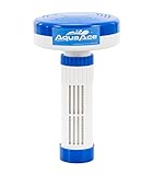 AquaAce Floating Spa Hot Tub Dispenser for 1 Inch Bromine or Chlorine Tablets, Premium Adjustable Chemical Floater, 13 Settings for Maximum Flow Control