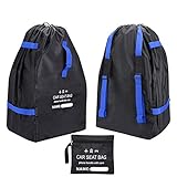 UMJWYJ Travel Bag Adjustable Padded Backpack for Car Seat Travel Tote Ideal Gate Check for Air Travel and Car Seat