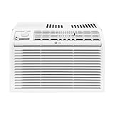 LG 5000 BTU Window Air Conditioners [2023 New] Easy Mechanical Control Ultra-Quiet Compact-size Cools Washable Filter 150 Sq.Ft. for Small Room AC Unit air conditioner Easy Installation White LW5023