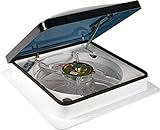 Dometic Fantastic Vent 2250 - 3 Speed Fan Hatch with Reversible Air Flow -14x14 inch Standard Roof Window for RV, Camper, Trailer