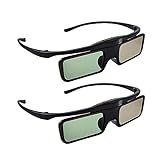 Sintron ST08-BT 2X 3D Active Shutter Glasses Rechargeable for RF 3D TV, 3D Glasses for Sony, Panasonic, Epson 3D Projector, Samsung 3D TV, Compatible with TDG-BT500A TY-ER3D5MA TY-ER3D4MA TDG-BT400A