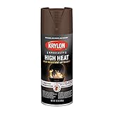 Krylon K01709077 High Heat Spray Paint, 12 Ounce (Pack of 1), Brown