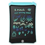 LCD Writing Tablet, Electronic Digital Writing &Colorful Screen Doodle Board, cimetech 8.5-Inch Handwriting Paper Drawing Tablet Gift for Kids and Adults at Home,School and Office (Blue)