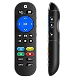 Pre-Programmed Media Remote Control for Xbox One, Xbox One S, Xbox One X - All in One Universal Control for Xbox Remote, LG & Vizio TV Remote with 7 Learning Programmed Keys to Control More Devices