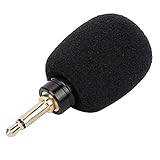 Mini MicrophonePortable Microphone Recorder with Mic 3.5mm Jack Plug for Mobile Phones, Tablets, Recording Pens, SLR Cameras (Four Pole)