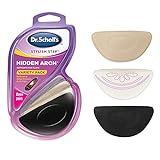 Dr. Scholl's Stylish Step Hidden Arch Support for Flats, 3 Pairs, Packaging May Vary