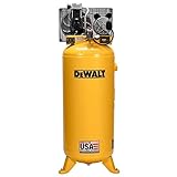 Dewalt DXCM602A.COM 3.7 HP 60 Gallon Single-Stage Stationary Vertical Air Compressor with Monitoring System