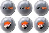 PROBAY Weighted Baseballs for Strength, Hitting, Pitching & Throwing Accuracy. Softball Practice (16oz Each. 6 Count.).