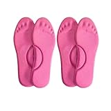 2Pairs Constant Temperature Heated Insoles,Heated Thermal Insoles for Feet Warm Memory Foam Arch Support Cushion,for Women Men Gift (35-36, A)