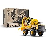 Tonka - Steel Classics Mighty Cement Mixer - Amazon Exclusive - Frustration Free Packaging