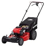 CRAFTSMAN Self-Propelled Gas Powered Lawn Mower, 21-inch, 3-in-1 Mulching Push Mower with Bag, 140cc OHV Engine (M215)