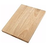 Winco Heavy-Duty 1.75' Thick Wood Cutting Board, 18' x 30', Natural Wood