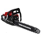 DYRABREST 62CC 20' Gas Chainsaw Gas Powered Chainsaws Handheld Cordless Petrol Gasoline Chain Saw for Wood Pruning, Tree Stump Trimming, Firewood Cutting (20in)