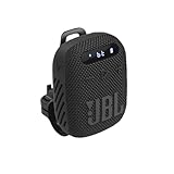 JBL Wind 3 FM Bluetooth Handlebar Speaker, Black