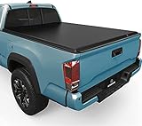 AUTOSAVER88 Soft Tri-fold Truck Bed Tonneau Cover Compatible with 2016-2023 Toyota Tacoma (Excl. Trail Edition) 5ft Bed