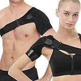 Shoulder Brace for Women and Men , Pain Relief Support Compression Torn Joint Tendonitis Bursitis Stability Strap Dislocated Subluxation Neck Stabilizer Tendinitis-for Both Left and Right Arm