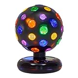 Playbees Rotating Disco Ball with LED Lights - Create a Dazzling Dance Atmosphere - Neon Birthday Party Vibes - Dance Party Supplies & Accessories - 11'